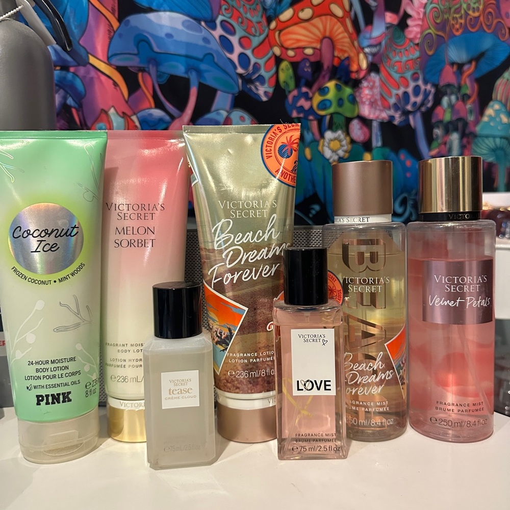 Victorias secret body mist & lotion bundle
